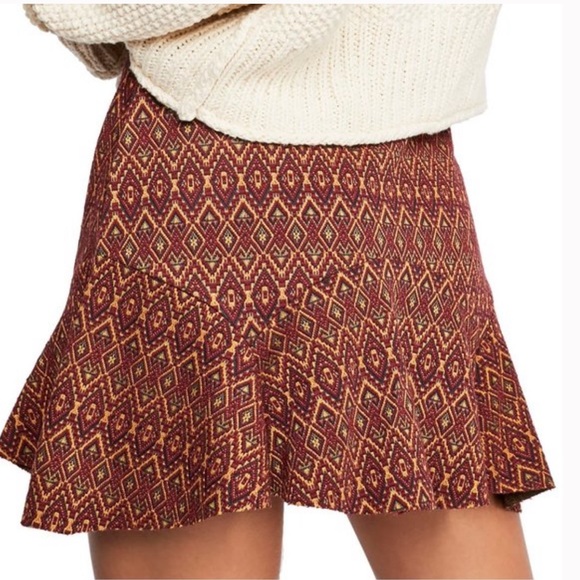 Free People Dresses & Skirts - Free People When In Rome Ruffle Skirt sz Small